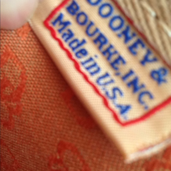 Dooney and Bourke Canvas And Pebble Leather XLTote - Picture 4 of 8